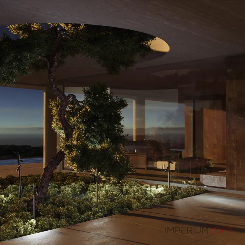 Садово-парковый светильник Maytoni Torq O494FL-L30B3K от ImperiumLoft