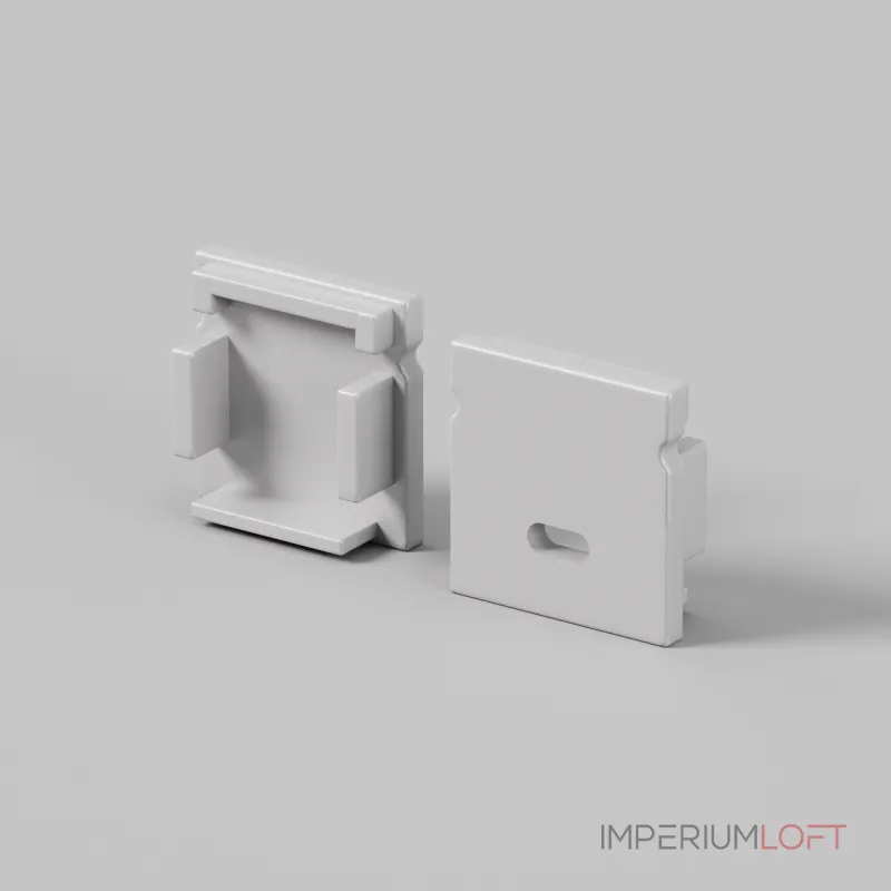 Комплект заглушек (для профиля 20×20) 2 шт., ALM-2020-EC Maytoni 642072 от ImperiumLoft Комплект заглушек (для профиля 20×20) 2 шт., ALM-2020-EC Maytoni 642072 от ImperiumLoft