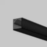 Рассеиватель для профиля 16×16 (Угол, Чёрный, 2 м), ALM-1616S-B-DF-2M Maytoni 642028 от ImperiumLoft