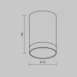 Потолочный светильник Maytoni Luxe O500CL-L10W3K от ImperiumLoft