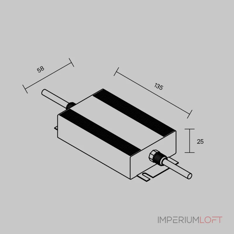 Источник напряжения PSL008 12В 40Вт IP67 Maytoni 812001 от ImperiumLoft Источник напряжения PSL008 12В 40Вт IP67 Maytoni 812001 от ImperiumLoft