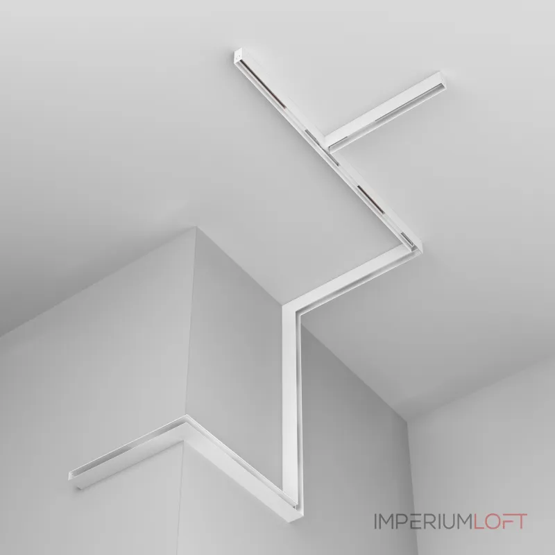 Шинопровод 1м Exility накладной/подвесной белый от ImperiumLoft Шинопровод 1м Exility накладной/подвесной белый от ImperiumLoft