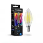 Светодиодная лампа Crystal Candle 7W 4000K E14 CRI97 от ImperiumLoft