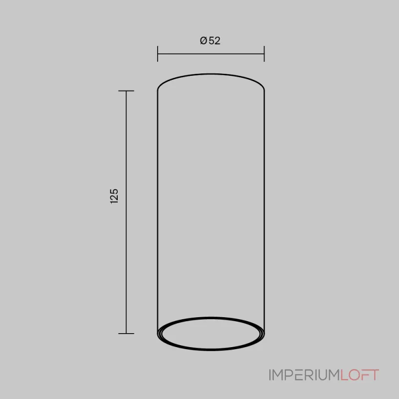 Потолочный светильник Maytoni FOCUS LED C056CL-L12B2.7K-W-B от ImperiumLoft