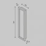 Настенный светильник (бра) Maytoni Orign MOD311WL-L55B3K от ImperiumLoft