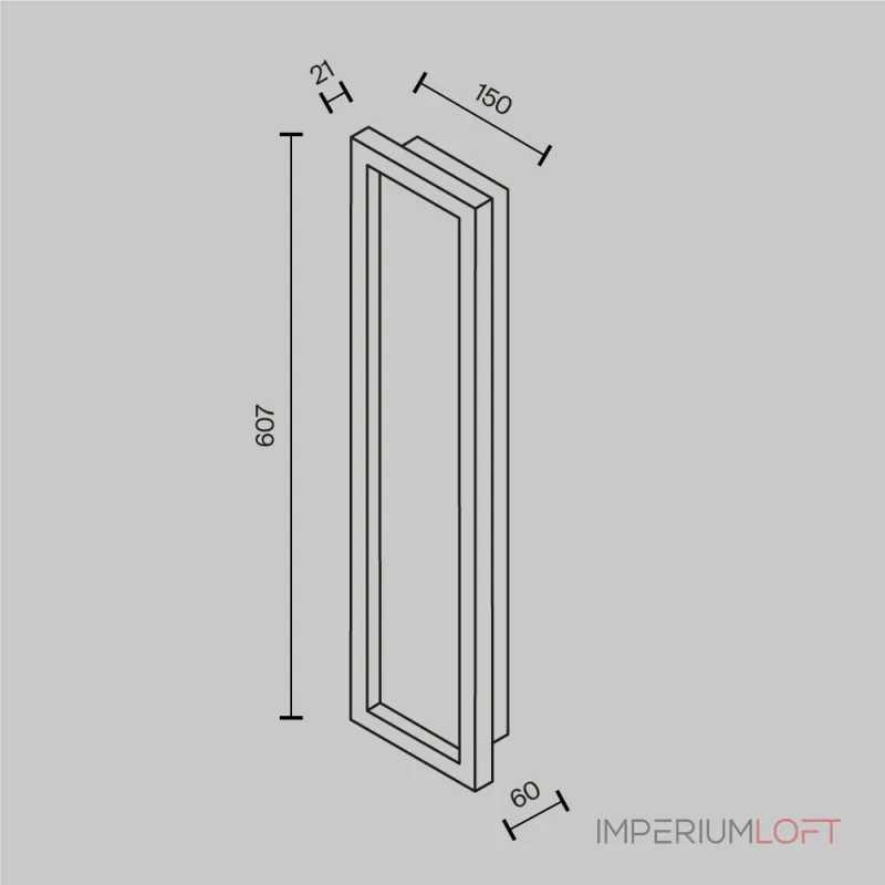 Настенный светильник (бра) Maytoni Orign MOD311WL-L55B3K от ImperiumLoft