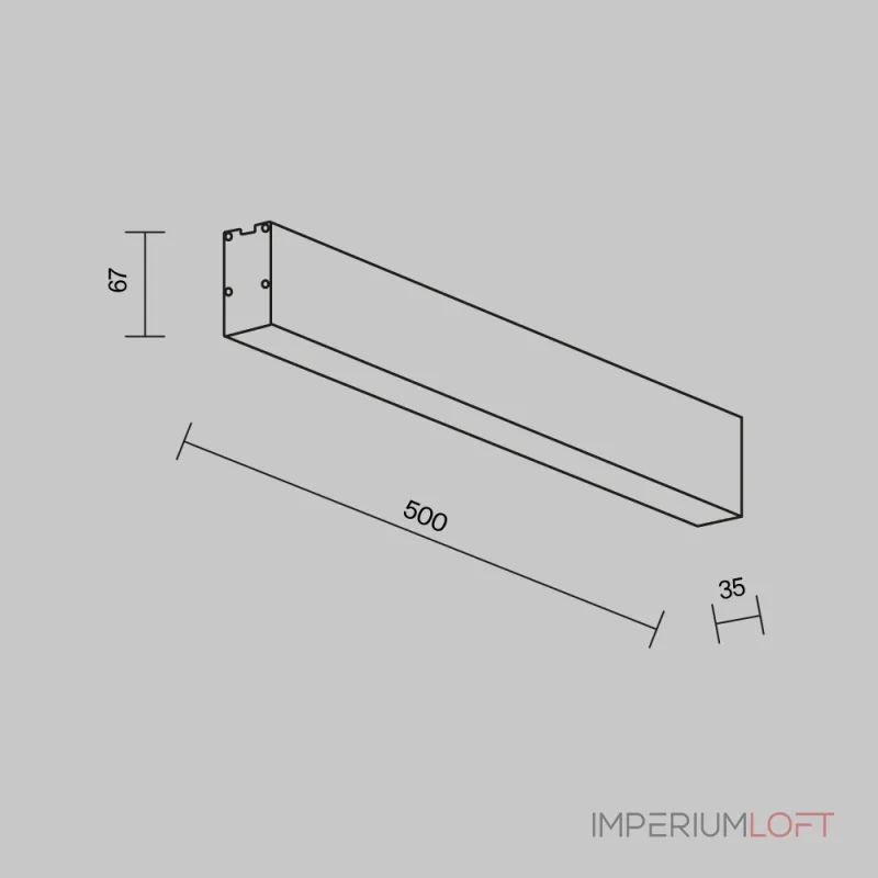 Потолочный светильник Maytoni LL311041 от ImperiumLoft