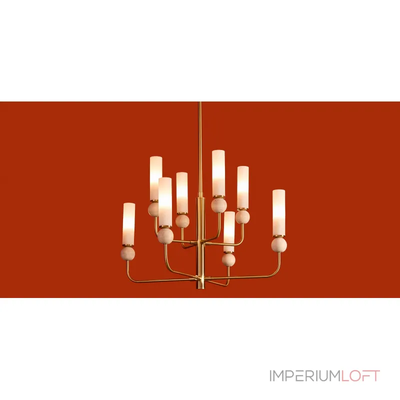 Люстра на штанге Freya Sunspot FR5482CL-08BS