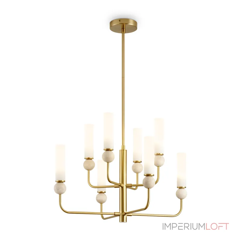 Люстра на штанге Freya Sunspot FR5482CL-08BS