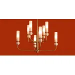 Люстра на штанге Freya Sunspot FR5482CL-08BS