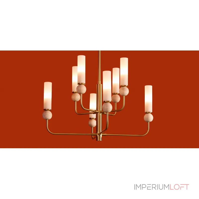 Люстра на штанге Freya Sunspot FR5482CL-08BS