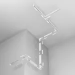 Шинопровод 1м Exility накладной/подвесной белый от ImperiumLoft