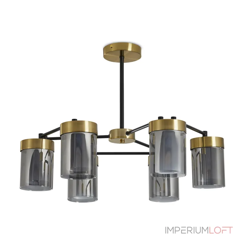 Люстра на штанге Freya Modern FR5432PL-06BBS