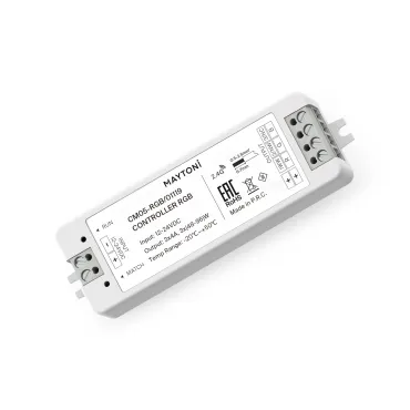Контроллер для светодиодной ленты RGB 144Вт/288Вт Maytoni UNION 01119 Контроллер для светодиодной ленты RGB 144Вт/288Вт Maytoni UNION 01119
