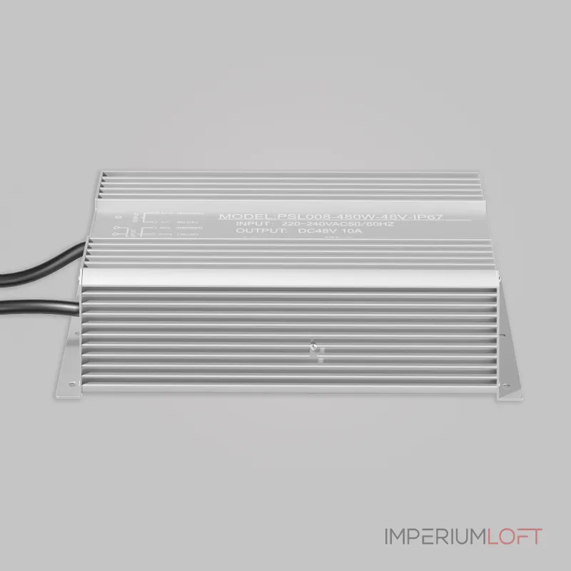 Блок питания Maytoni PSL008-480W-48V-IP67 от ImperiumLoft Блок питания Maytoni PSL008-480W-48V-IP67 от ImperiumLoft