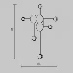 Настенный светильник Freya Modern FR5440WL-L18G от ImperiumLoft