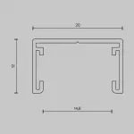 Шинопровод накладной Maytoni BASITY TRX172-111B от ImperiumLoft