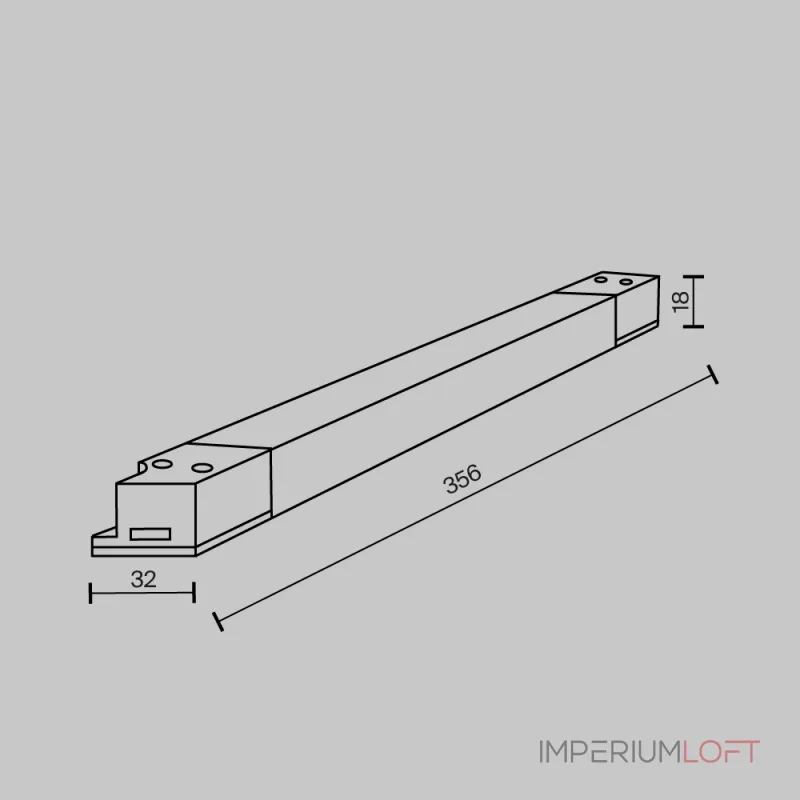 Источник напряжения 24В 60 Вт 6.25А Maytoni 734011 от ImperiumLoft