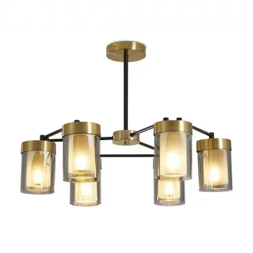 Люстра на штанге Freya Modern FR5432PL-06BBS Люстра на штанге Freya Modern FR5432PL-06BBS