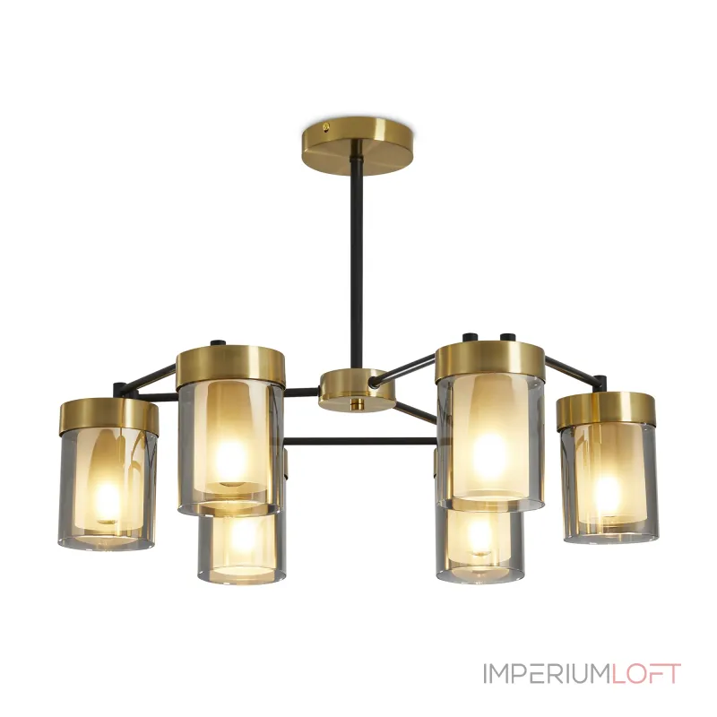 Люстра на штанге Freya Modern FR5432PL-06BBS