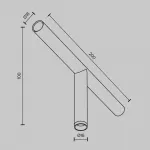 Светильник Maytoni Focus LED C102CL-3W3-6K-B от ImperiumLoft