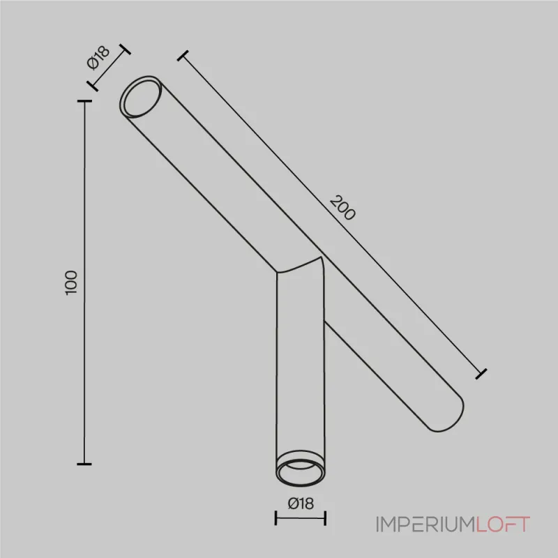 Светильник Maytoni Focus LED C102CL-3W3-6K-B от ImperiumLoft