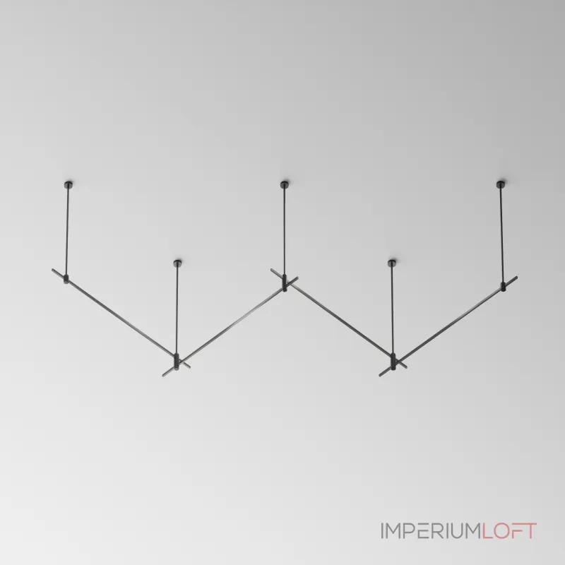 Основание Long H804мм для трековых светильников Flarity TFC-Flar-L02-B, черный Maytoni TFC-Flar-L02-B от ImperiumLoft