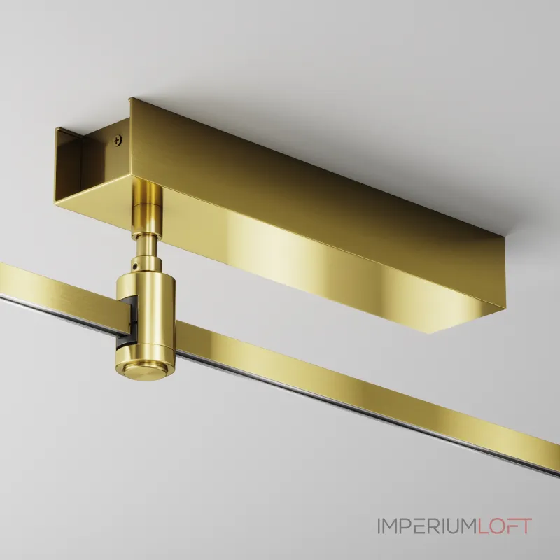 Основание потолочное Short для блока питания с вводом питания Flarity латунь Maytoni FLARITY TRA156C-BB1-BS от ImperiumLoft