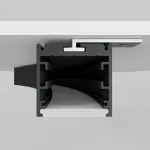 Радиусный профиль 35x35 ?800мм 1/8 круга черный Maytoni ALM-3535R-B-D-45°-0.8M от ImperiumLoft