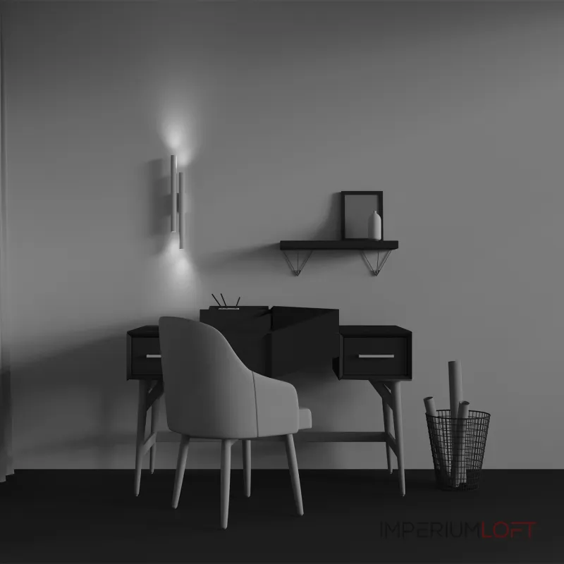 Настенный светильник (бра) Maytoni Calipso C082WL-24W2.7K-W от ImperiumLoft Настенный светильник (бра) Maytoni Calipso C082WL-24W2.7K-W от ImperiumLoft