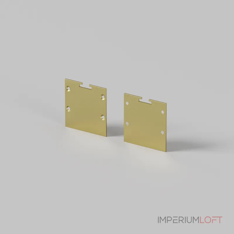 Комплект заглушек (для профиля 35×35) 2 шт., ALM-3535BT-BR-EC Maytoni 642039 от ImperiumLoft