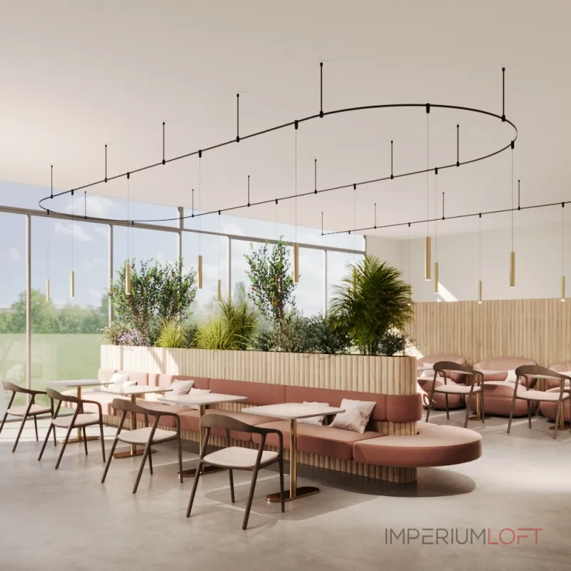 Трековый подвесной светильник Maytoni FLEXITY TR210-1-5W3K-M-B от ImperiumLoft Трековый подвесной светильник Maytoni FLEXITY TR210-1-5W3K-M-B от ImperiumLoft