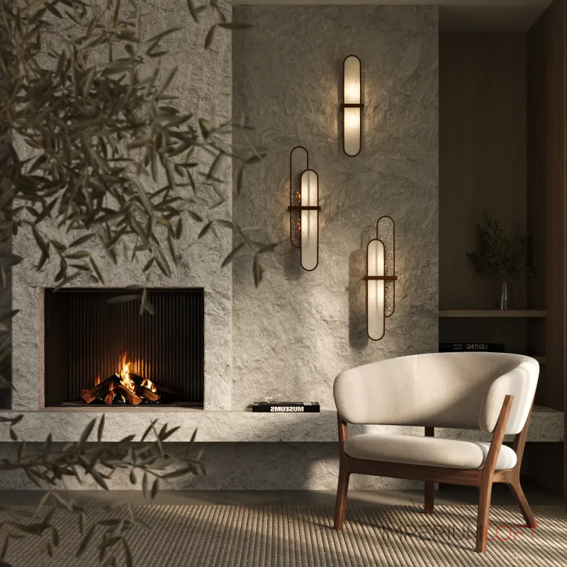 Настенный светильник Maytoni Modern MOD099WL-02G1 от ImperiumLoft