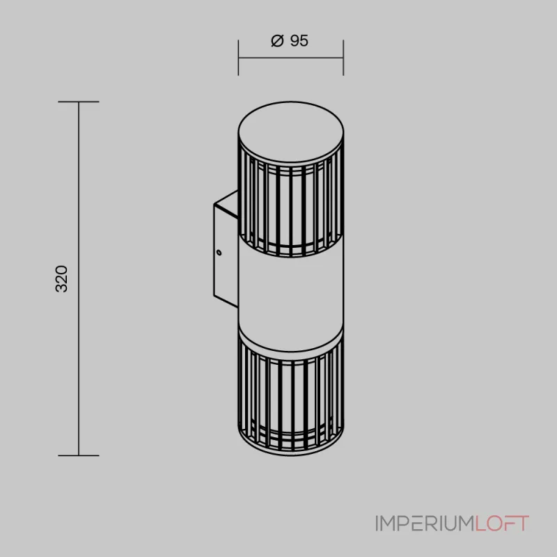 Настенный светильник (бра) Maytoni Alura O492WL-02GF от ImperiumLoft Настенный светильник (бра) Maytoni Alura O492WL-02GF от ImperiumLoft
