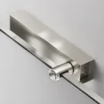 Основание настенное Wall для блока питания с вводом питания платина Maytoni Flarity TRA155CW-BB-PT от ImperiumLoft