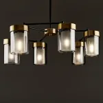 Люстра на штанге Freya Modern FR5432PL-06BBS