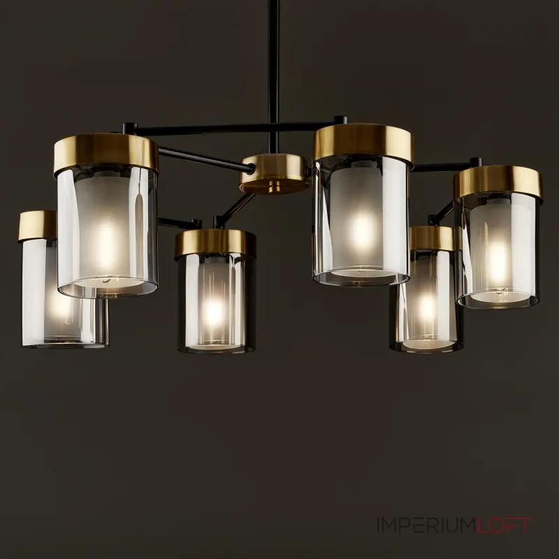 Люстра на штанге Freya Modern FR5432PL-06BBS