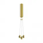 Подвесной набор с основанием под блок питания для круглого шинопровода Flarity латунь Maytoni FLARITY TRA154SW-BB-R-BS от ImperiumLoft