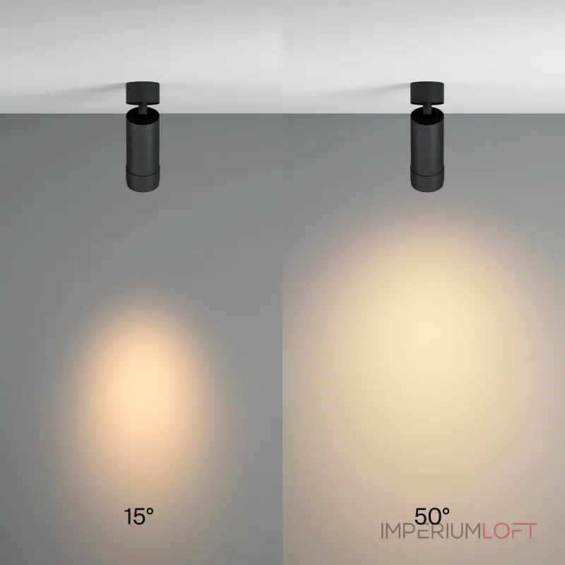 Потолочный светильник Focus Zoom C055CL-L12W3K-Z-B от ImperiumLoft