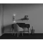 Настенный светильник (бра) Maytoni Calipso C082WL-12W2.7K-BS от ImperiumLoft