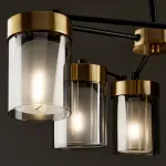 Люстра на штанге Freya Modern FR5432PL-06BBS