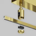 Основание потолочное Short для блока питания с вводом питания Flarity латунь Maytoni FLARITY TRA156C-BB1-BS от ImperiumLoft