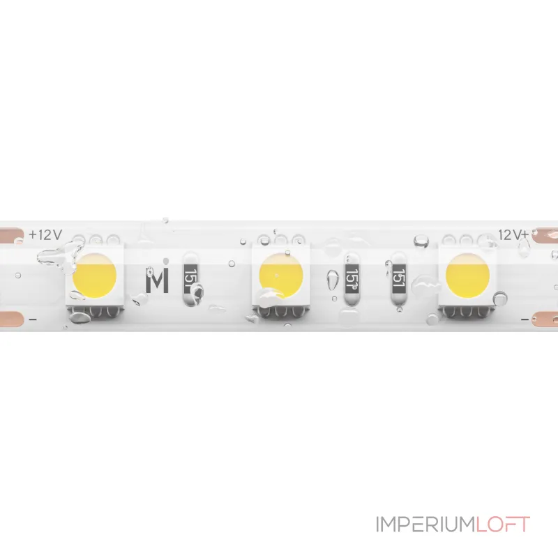 Светодиодная лента Maytoni 12В 5050 14,4Вт/м 3000K 5м IP 65 201186 от ImperiumLoft