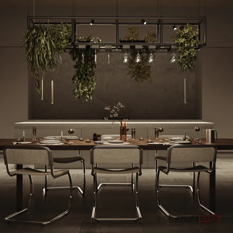 Светильник для троссовой системы освещения Maytoni Basis C147CL-L300-6W3K-B от ImperiumLoft