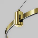 Подвесной набор с основанием под блок питания для круглого шинопровода Flarity латунь Maytoni FLARITY TRA154SW-BB-R-BS от ImperiumLoft