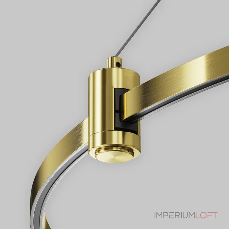 Подвесной набор с основанием под блок питания для круглого шинопровода Flarity латунь Maytoni FLARITY TRA154SW-BB-R-BS от ImperiumLoft Подвесной набор с основанием под блок питания для круглого шинопровода Flarity латунь Maytoni FLARITY TRA154SW-BB-R-BS от ImperiumLoft