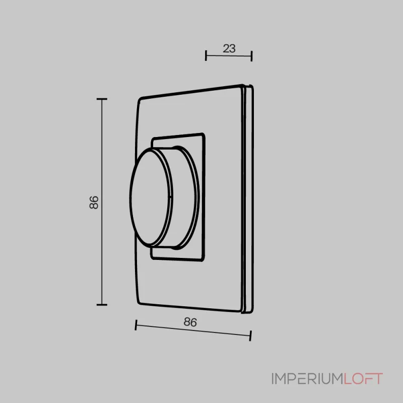 Роторная панель управления Maytoni 731003 от ImperiumLoft