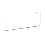 Шинопровод подвесной 2м горизонтальный Maytoni Busbar trunkings Arity TRX233-HL-2B от ImperiumLoft