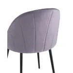 Логан NEW велюр пыльно-сиреневый металлические ножки от ImperiumLoft