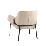 Кресло лаунж Бесс альпака бежевый от ImperiumLoft